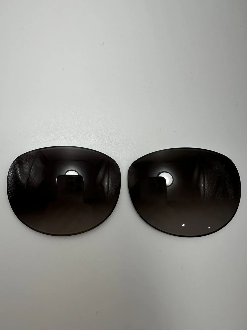 Cartier REA Sunglasses Factory Replacement Lenses Gray Gradient 56mm New